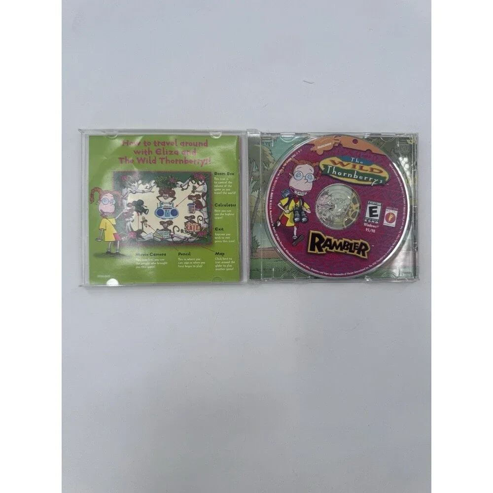 Nickelodeon The Wild Thornberrys Rambler PC CD-ROM Video Game